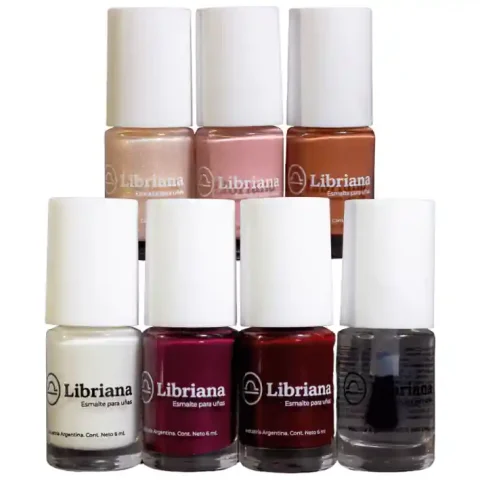 Set CLASSIC, 5 Esmaltes, Base Niveladora y Top Coat