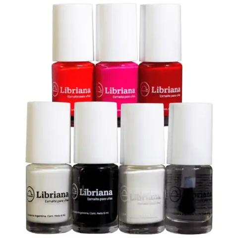 Set PASSION, 5 Esmalte, Base Niveladora y Top Coat